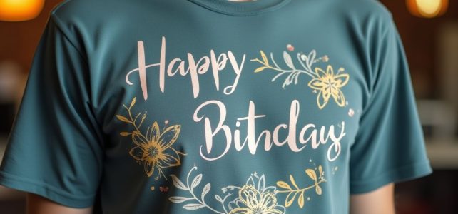 Le vêtement personnalisé : un cadeau unique pour un anniversaire Le vêtement personnalisé : un cadeau unique pour un anniversaire